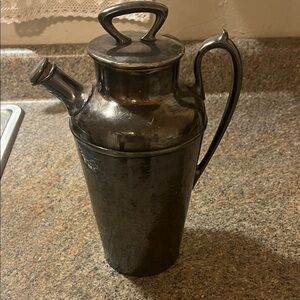 Vintage Silver Pitcher with Handle